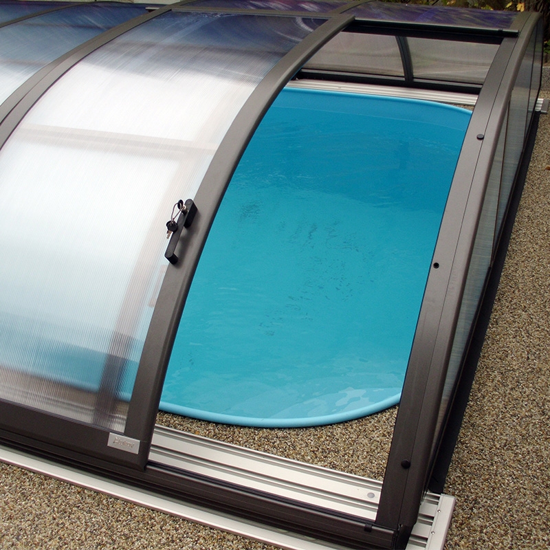 Überdachung Azure Flat 855x425x90 cm